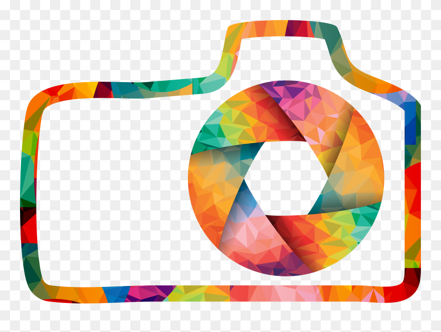 Resident Palm Beach - Colorful Camera Logo Png Clipart