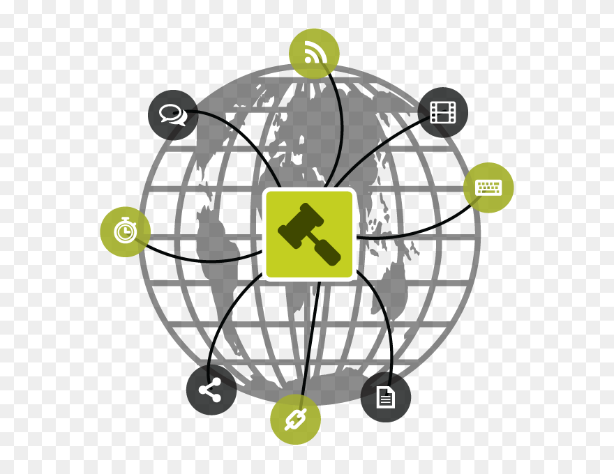 Global Resources Icon - Circle Clipart