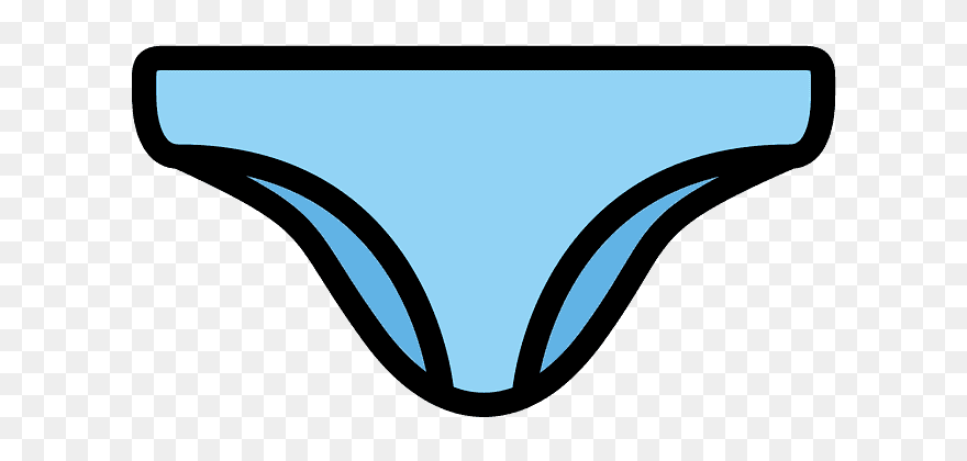 Briefs Emoji Clipart - Underpants - Png Download