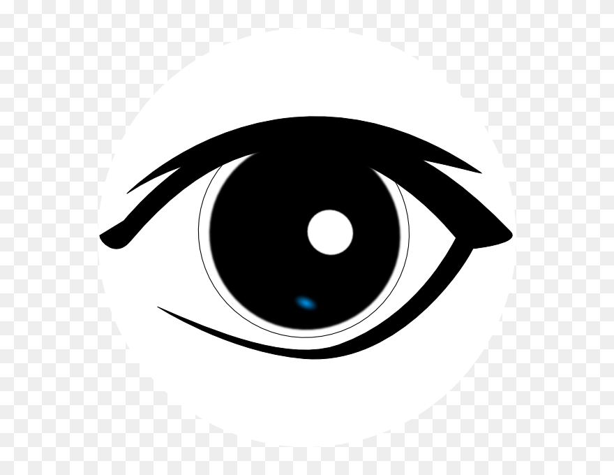 Animated Eyes Clip Art - Outline Of A Eye - Png Download