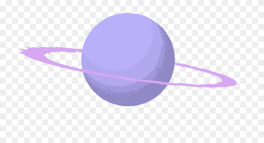 Transparent Saturn Aesthetic, Picture - Aesthetic Transparent Planets Png Clipart