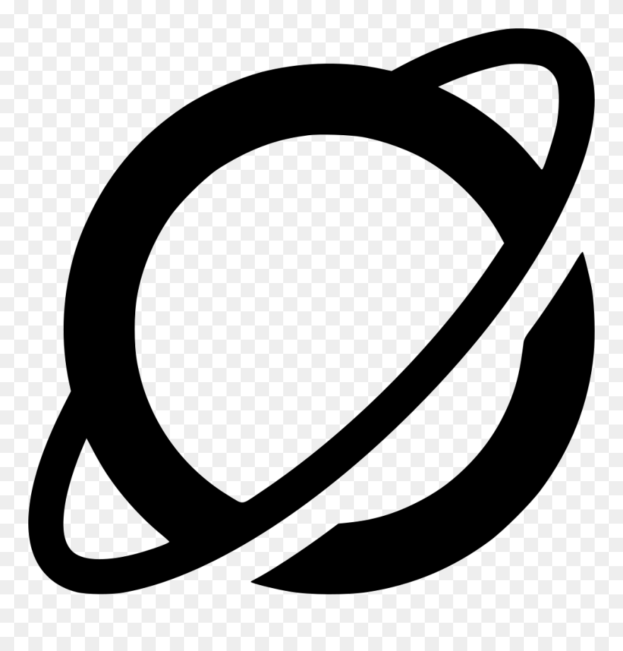 Transparent Saturn Clipart - Circle - Png Download
