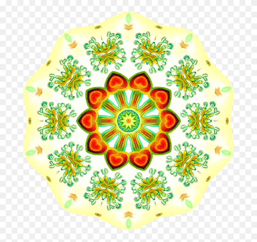 Visual Arts,symmetry,circle - Embroidery Clipart