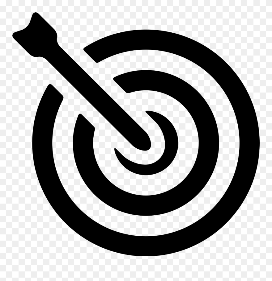 Dartboard With Dart - Charing Cross Tube Station Clipart