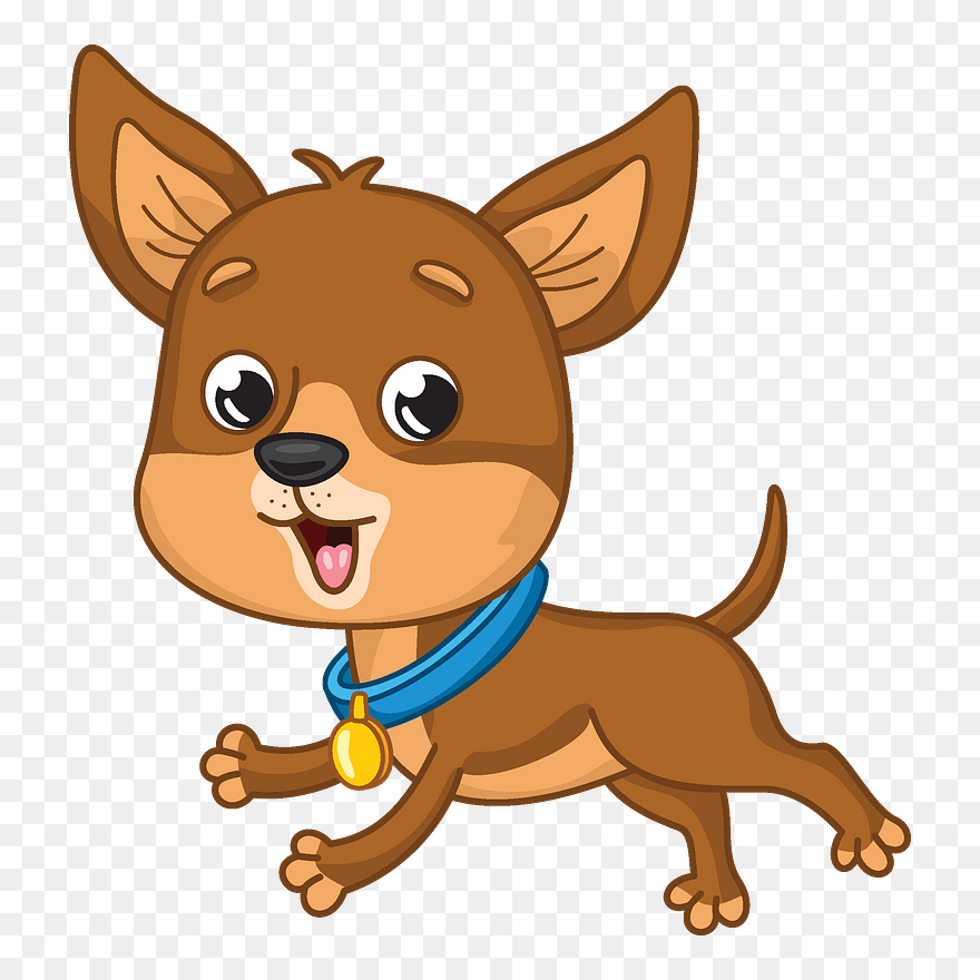 Chihuahua Clipart - Dog Catches Something - Png Download