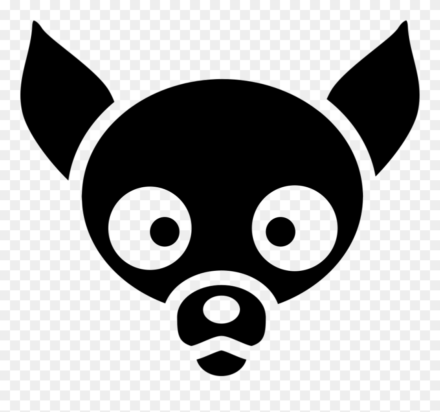 Chihuahua Dog Face - Dog Icon Chihuahua Clipart