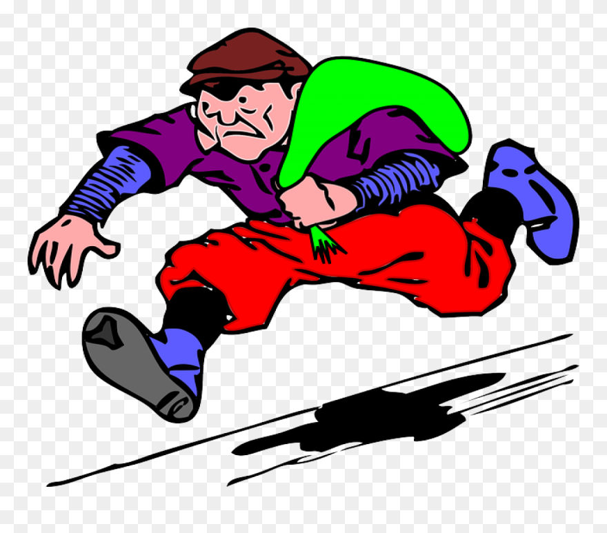 Robber Clip Art - Png Download