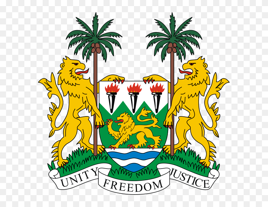 Government Clipart Cabinet Government, Government Cabinet - Coat Of Arms Of Sierra Leone - Png Download