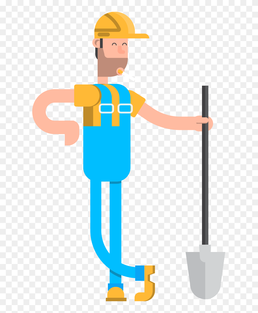 Transparent Website Under Construction Clipart - Flat Under Construction Png