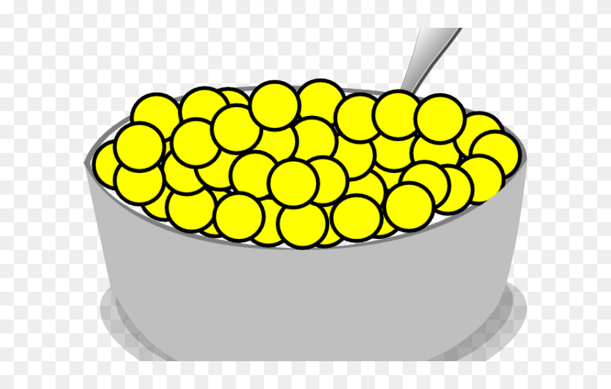 Transparent Cartoon Cereal Bowl Clipart