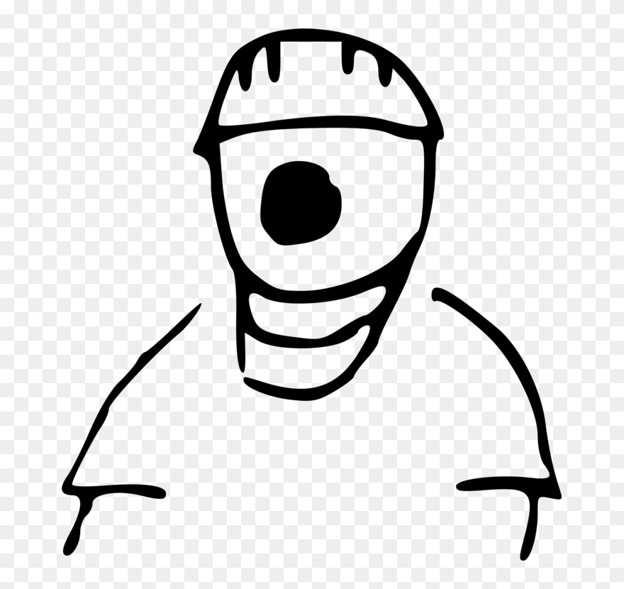 Line Art,head,happiness Clipart