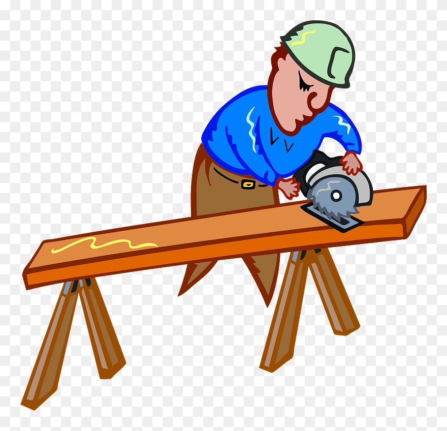 Architetto Carpentiere 3 Clipart - Carpenter Clip Art - Png Download