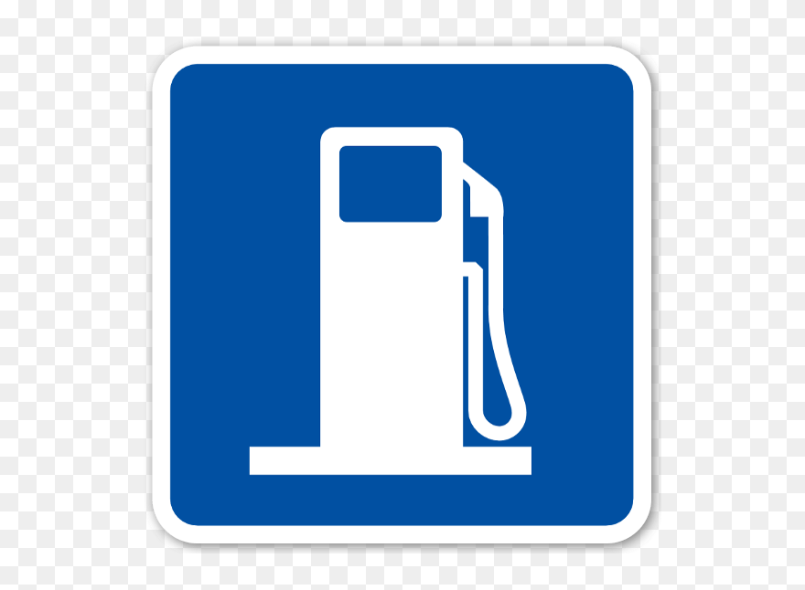 Gas Station Sticker - Gas Station Signs And Symbols Clipart