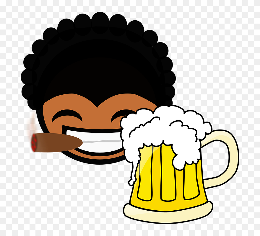 Cigar Clipart Beer - Beer Clip Art - Png Download