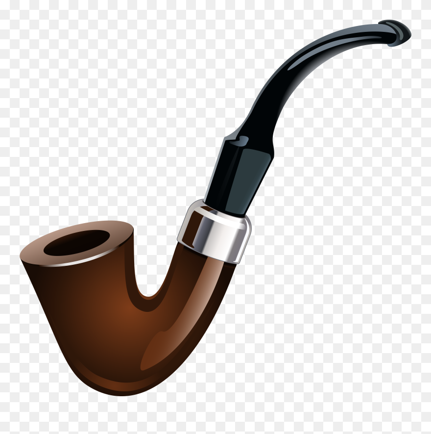 Transparent Cigar Clipart - Transparent Background Smoking Pipe Png