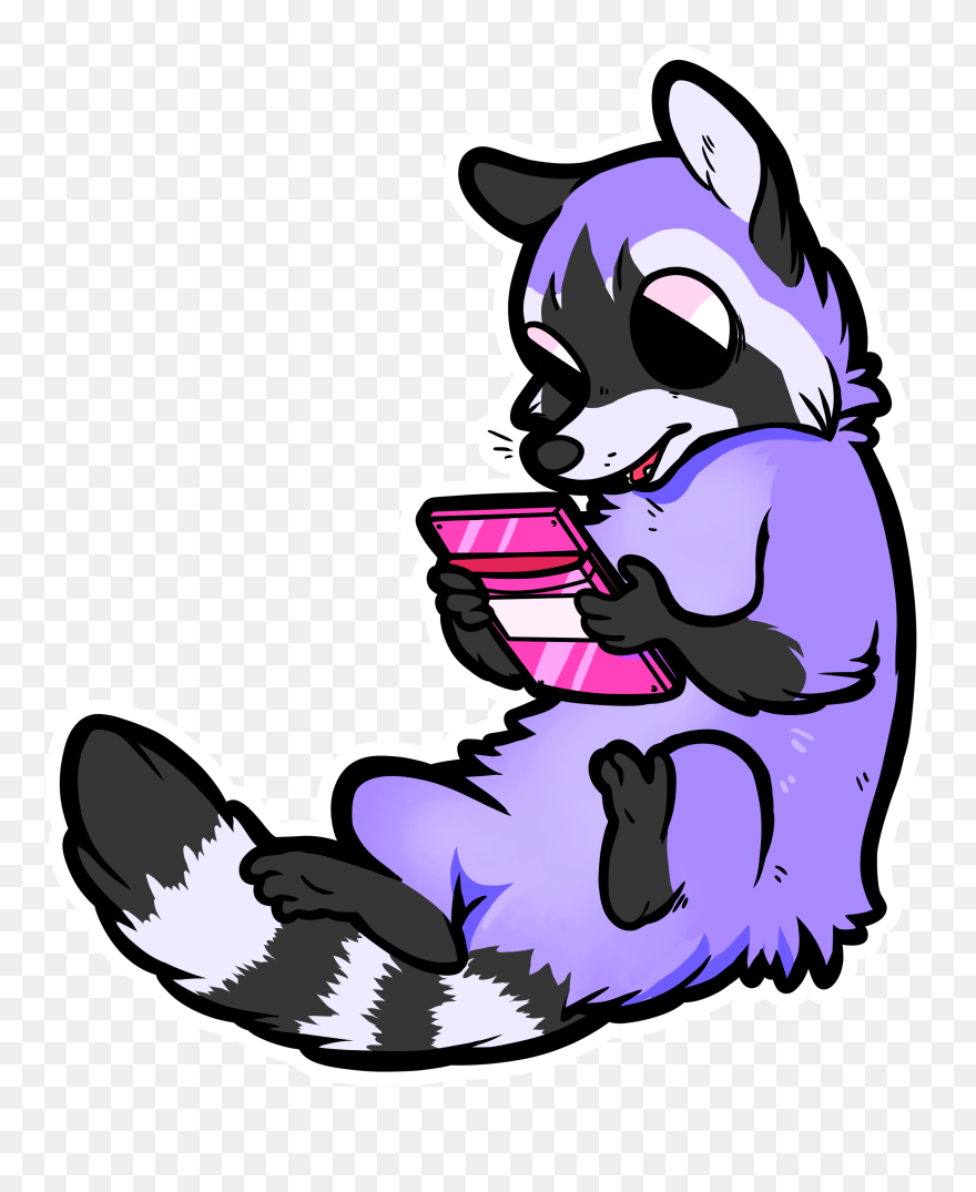 Rad Raccoon - Cartoon Clipart