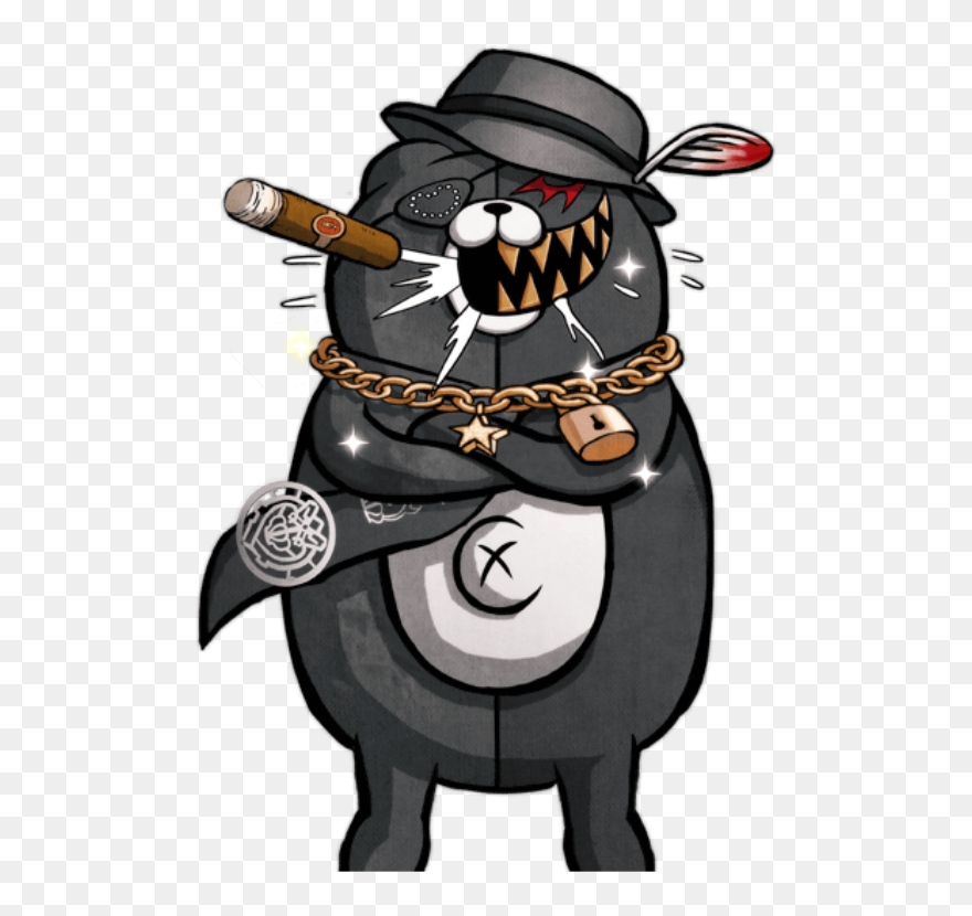 Kurokuma Requested By - Danganronpa Shirokuma Clipart