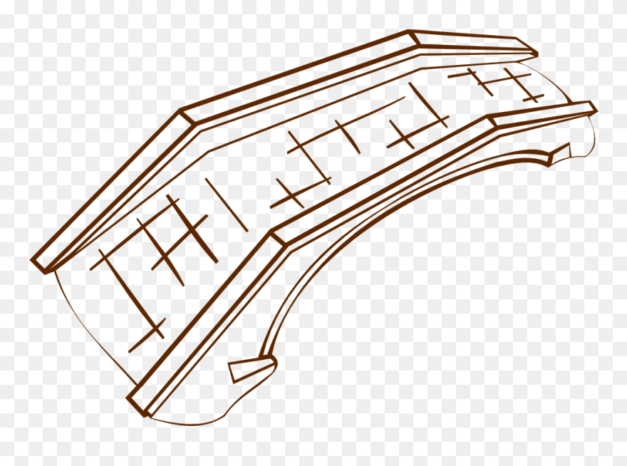 Rpg Map Symbols Stone Bridge - Bridge Symbol On Map Clipart