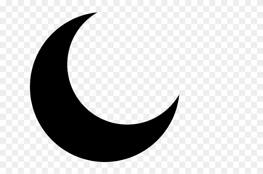 Crescent Moon Png Free Download - Crescent Clipart