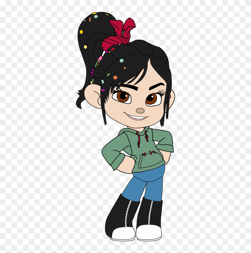 Vanellope Von Schweetz Cartoon Clipart