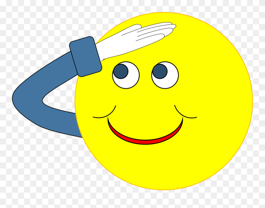 Salute Clip Art Free - Png Download