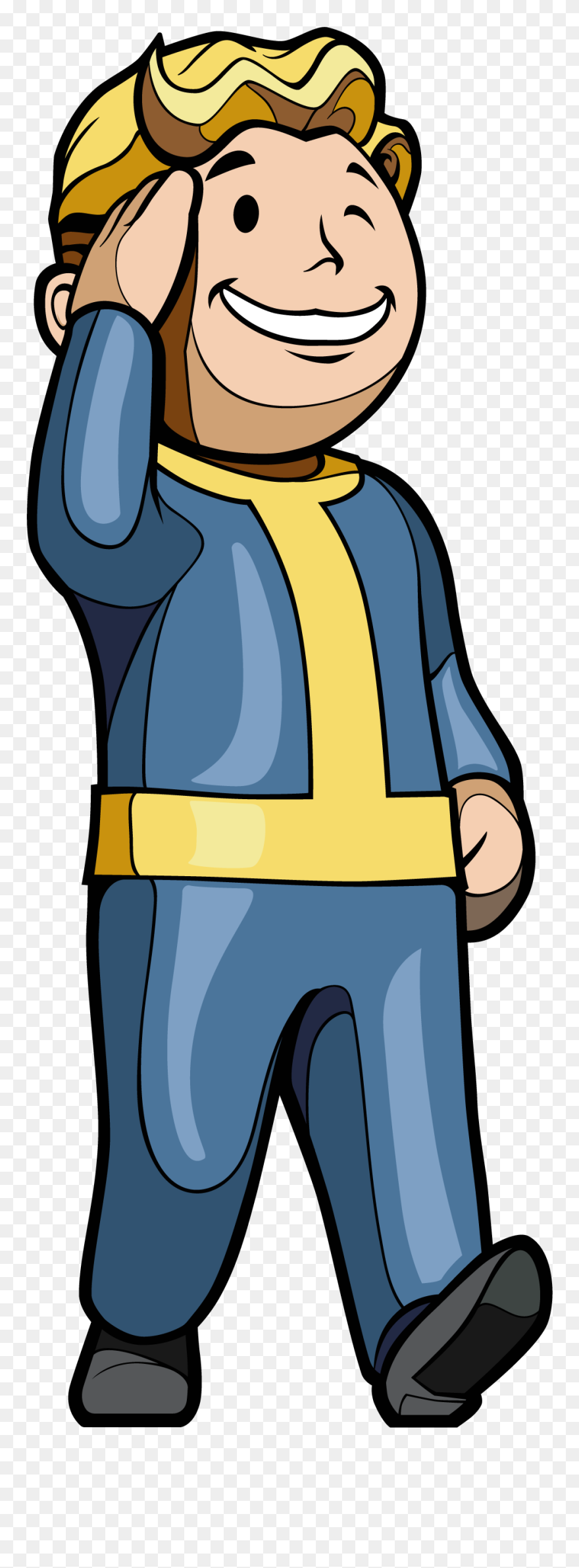 Vault Boy Vault Number Clipart