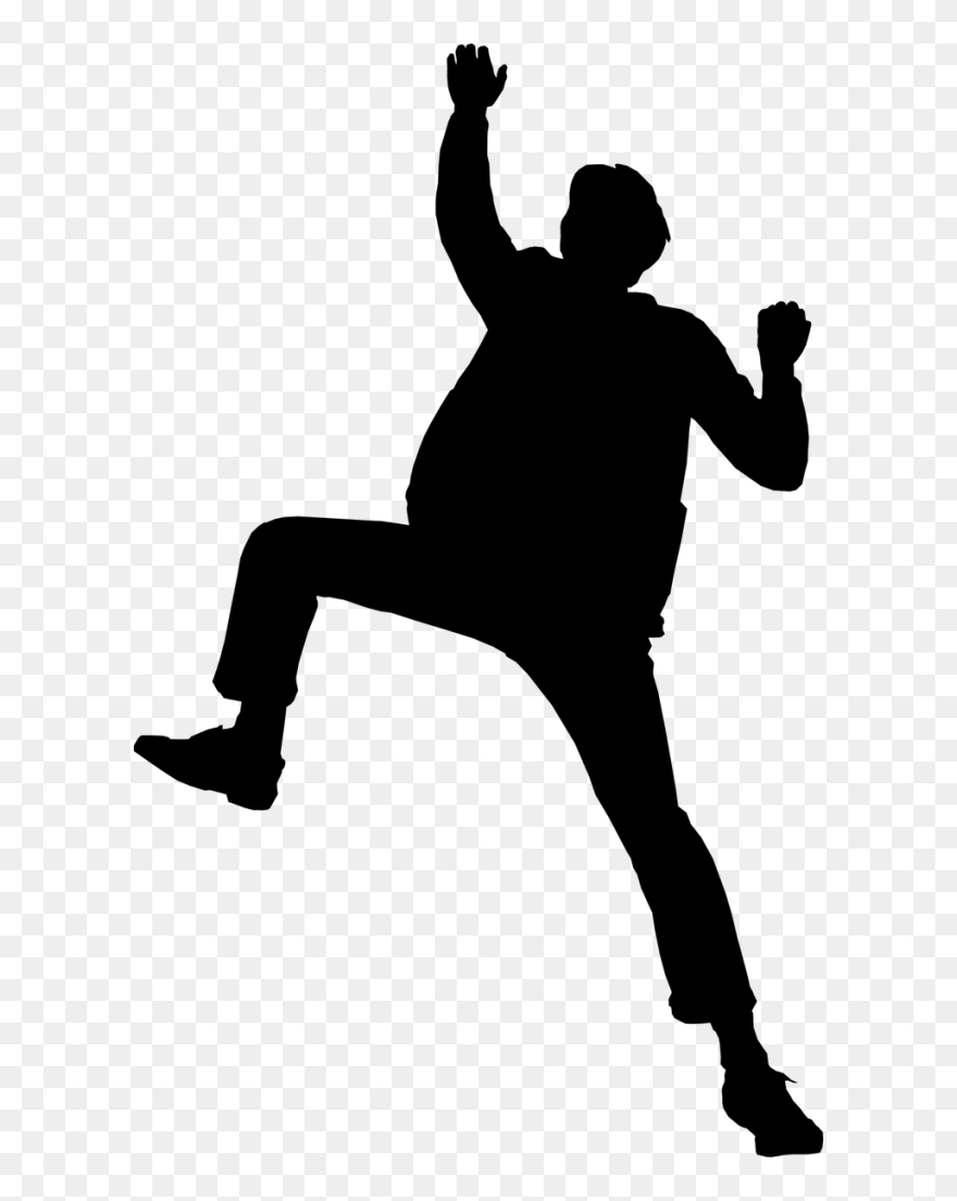 Clip Art Human Behavior Silhouette Shoe - Silhouette - Png Download