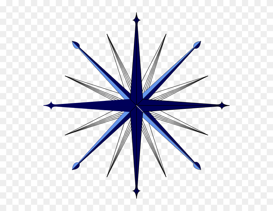 Black And White Compass Logo Clipart