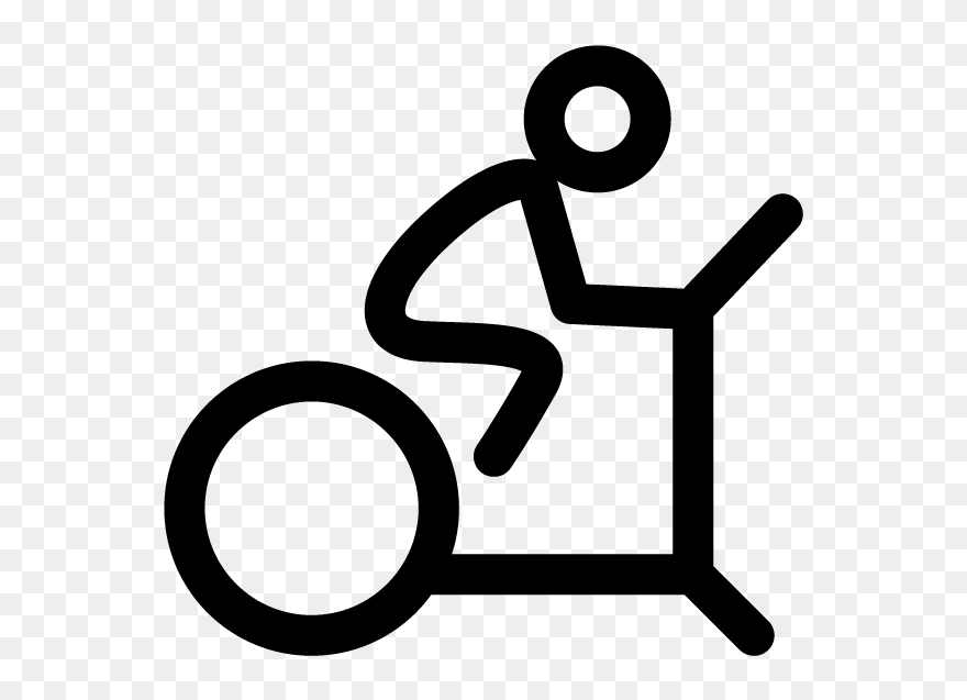 Spin Clip Bike - Spin Bike Clip Art - Png Download