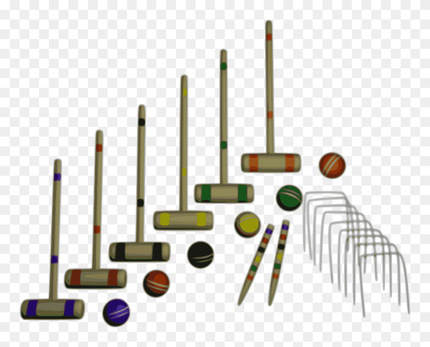 Croquet Equipment Clipart