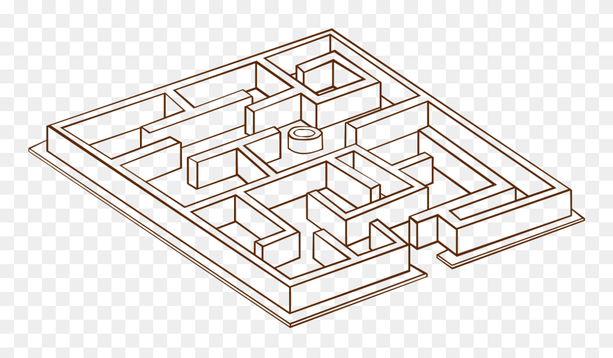 Play Icon Svg Clip Arts - Maze Clip Art - Png Download