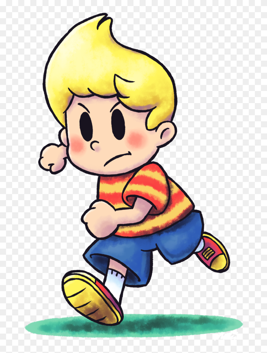 Drawing Toons Mario Transparent Png Clipart Free Download - Lucas Mother 3 Rpg