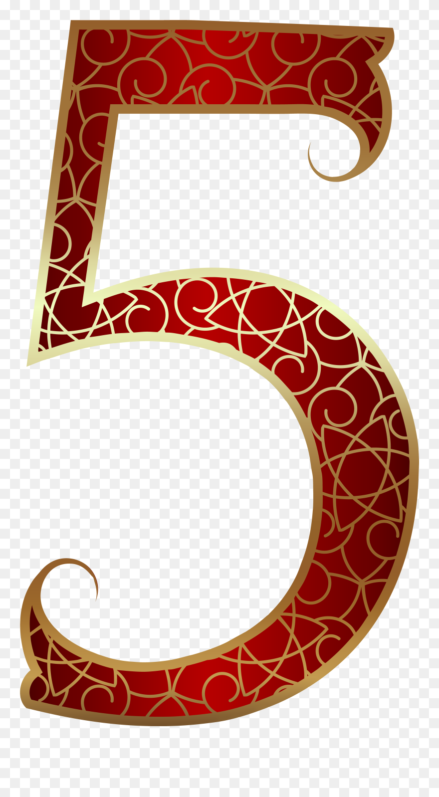 Number Free Png Clipart
