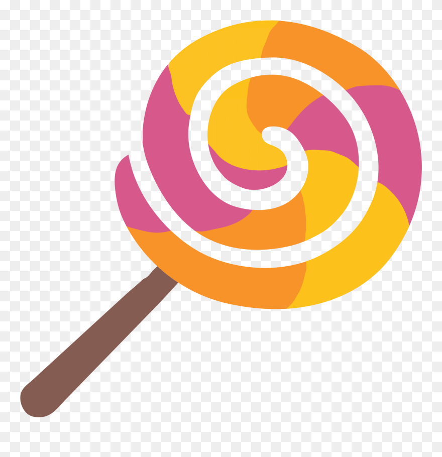 Transparent Twins Clipart - Lollipop Emoticon - Png Download