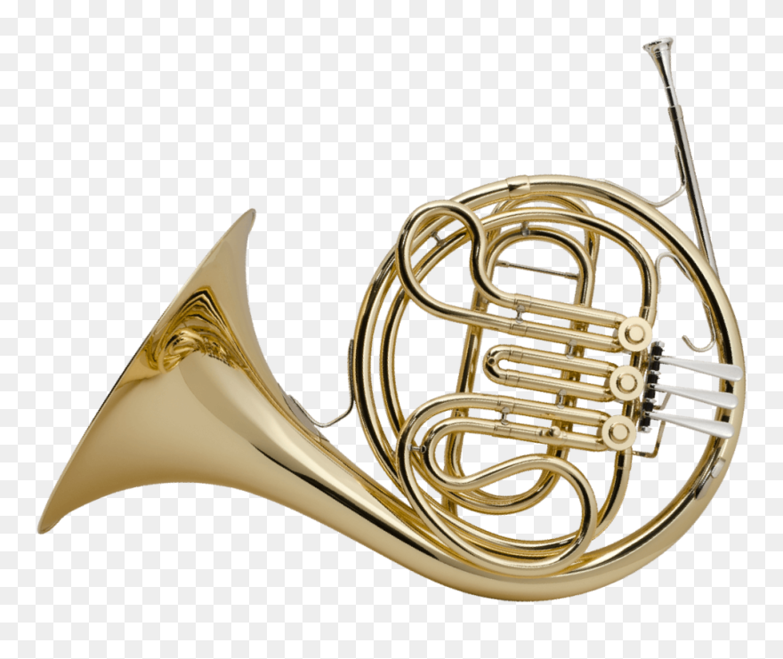Saxhorn French Horns Mellophone Cornet - Transparent French Horn Png Clipart
