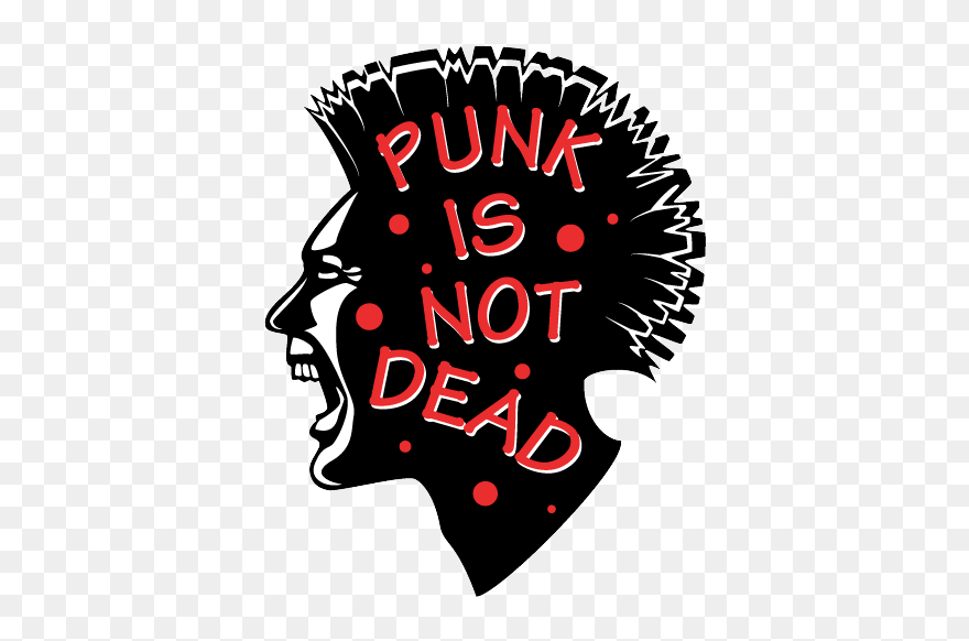 Punk Rock Png - Punks Not Dead Clipart
