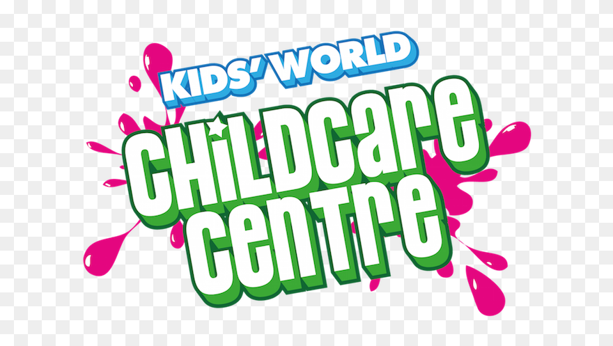Kids World Childcare Logo - Graphic Design Clipart