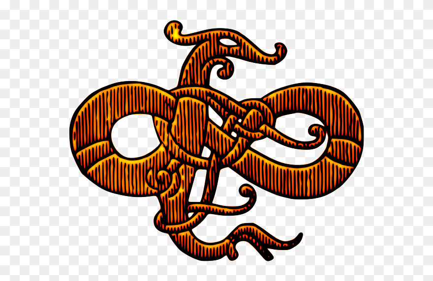 Stylised Snake - Stylized Snake Clipart