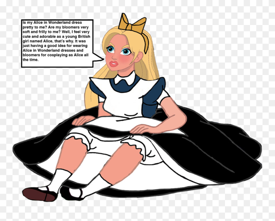 Young Clipart Me Girl - Mad Hatter Alice In Wonderland Anime - Png Download