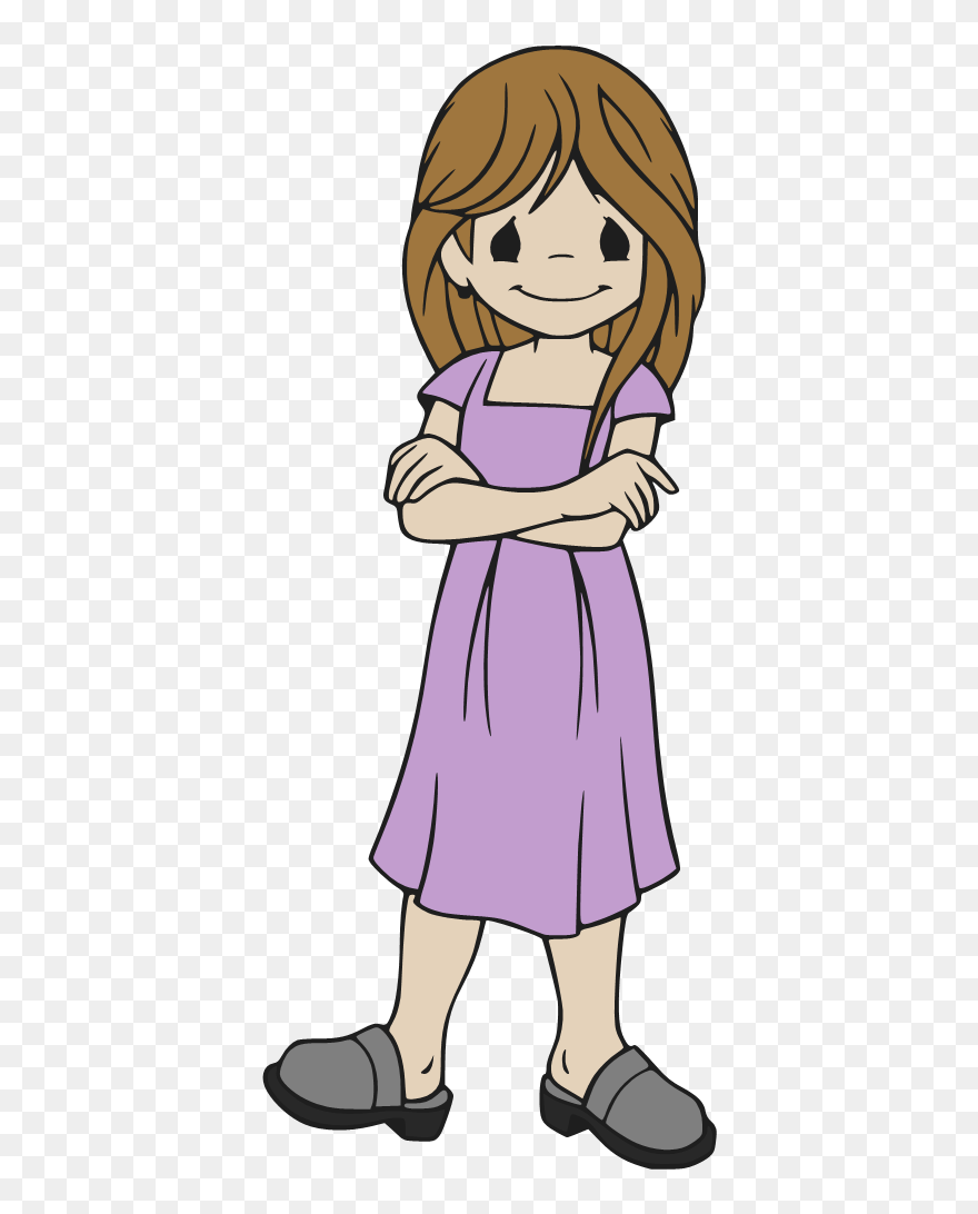 Transparent Young Girl Clipart - Girl - Png Download