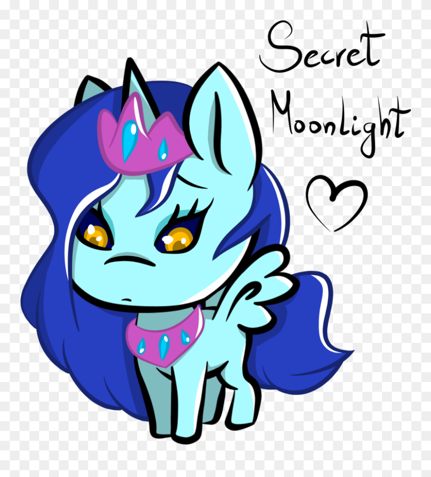 Secret Moonlight By Secretmoonlight - Cartoon Clipart