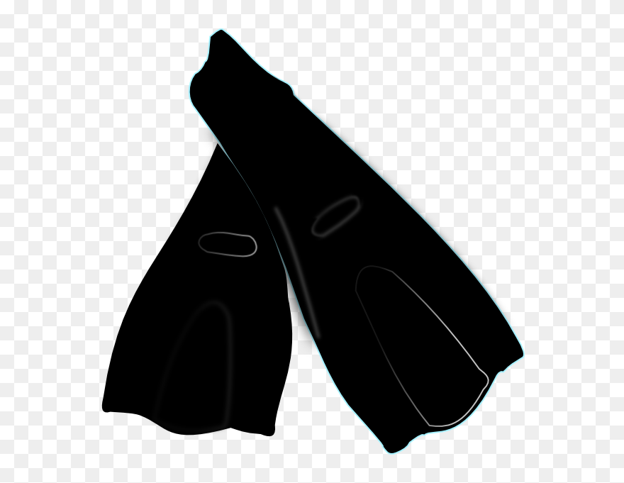 Fins Clipart Flipper Online Royalty Clip Com - Umbrella - Png Download