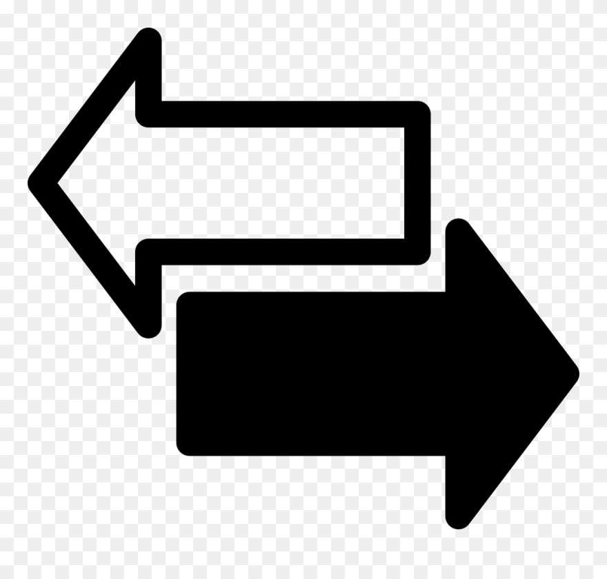 Opposite Arrow Clipart