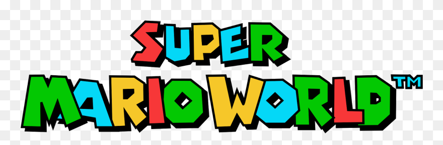 Super Mario World Logo Clipart