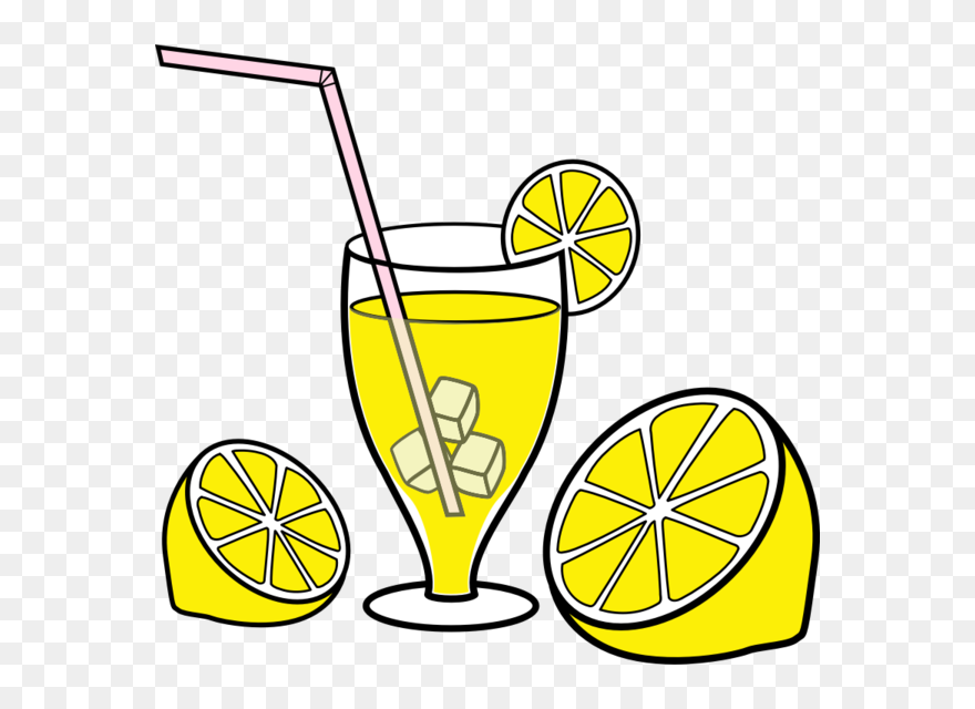 Tea Food Line Plant Clipart - Lemons To Lemonade Clipart - Png Download