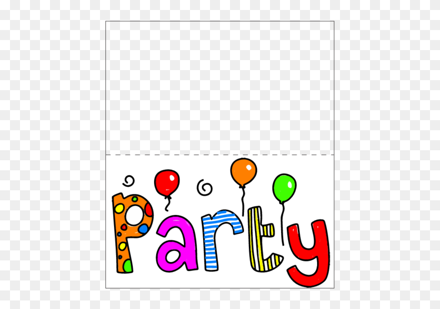 Party Word Clipart