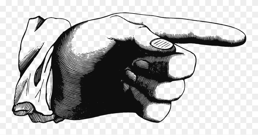 You Finger Pointing Index Finger Png Image Dedo- - Every Finger You Point Clipart