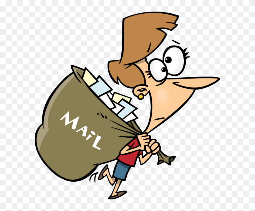 Transparent Hardworking Clipart - Mail Run Clipart - Png Download
