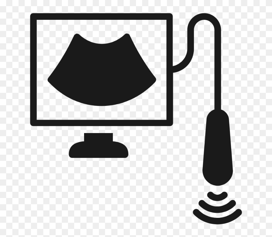 Ultrasound Icon Machine Clipart