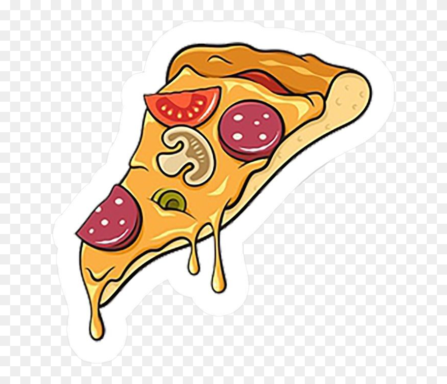 #pizza #hot #peperoni #salsa - Vector Graphic Pizza Clipart
